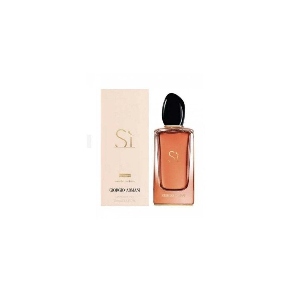 New Armani Women's Giorgio Si Intense For Her Edp Spray 50Ml Floral With Blackcurrant, Turkish Rose & Patchouli Amber