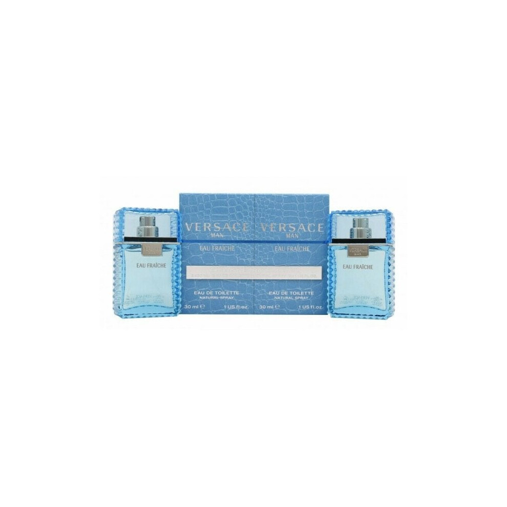 Versace Man Eau Fraiche Duo Pack 2 X 30Ml Edt Spray