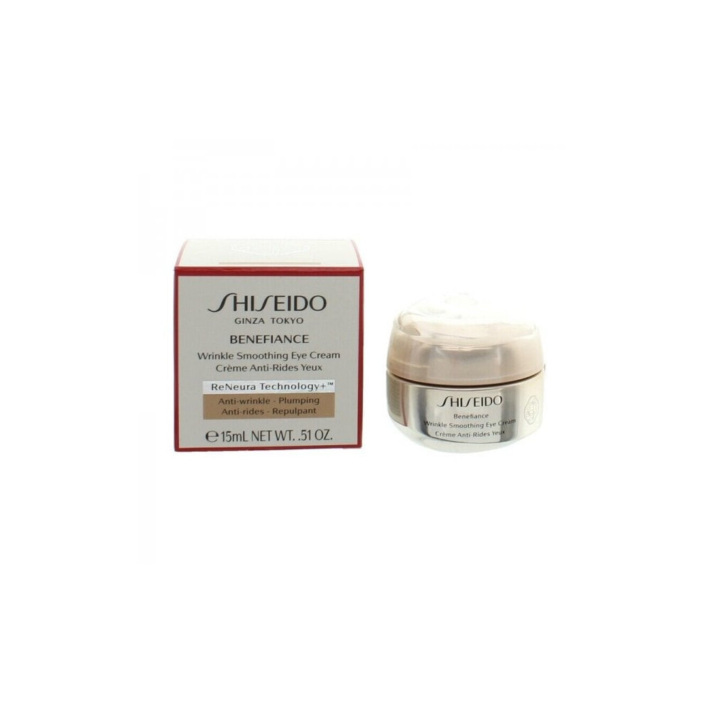 Shiseido Benifiance Wrinkle Smoothing Eye Cream 15ml