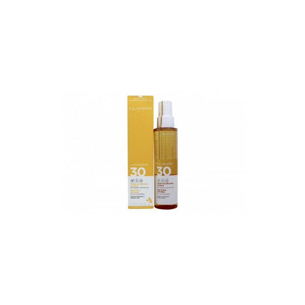 Clarins Sun Care Oil Mist SPF30 Body And Hair 150ml