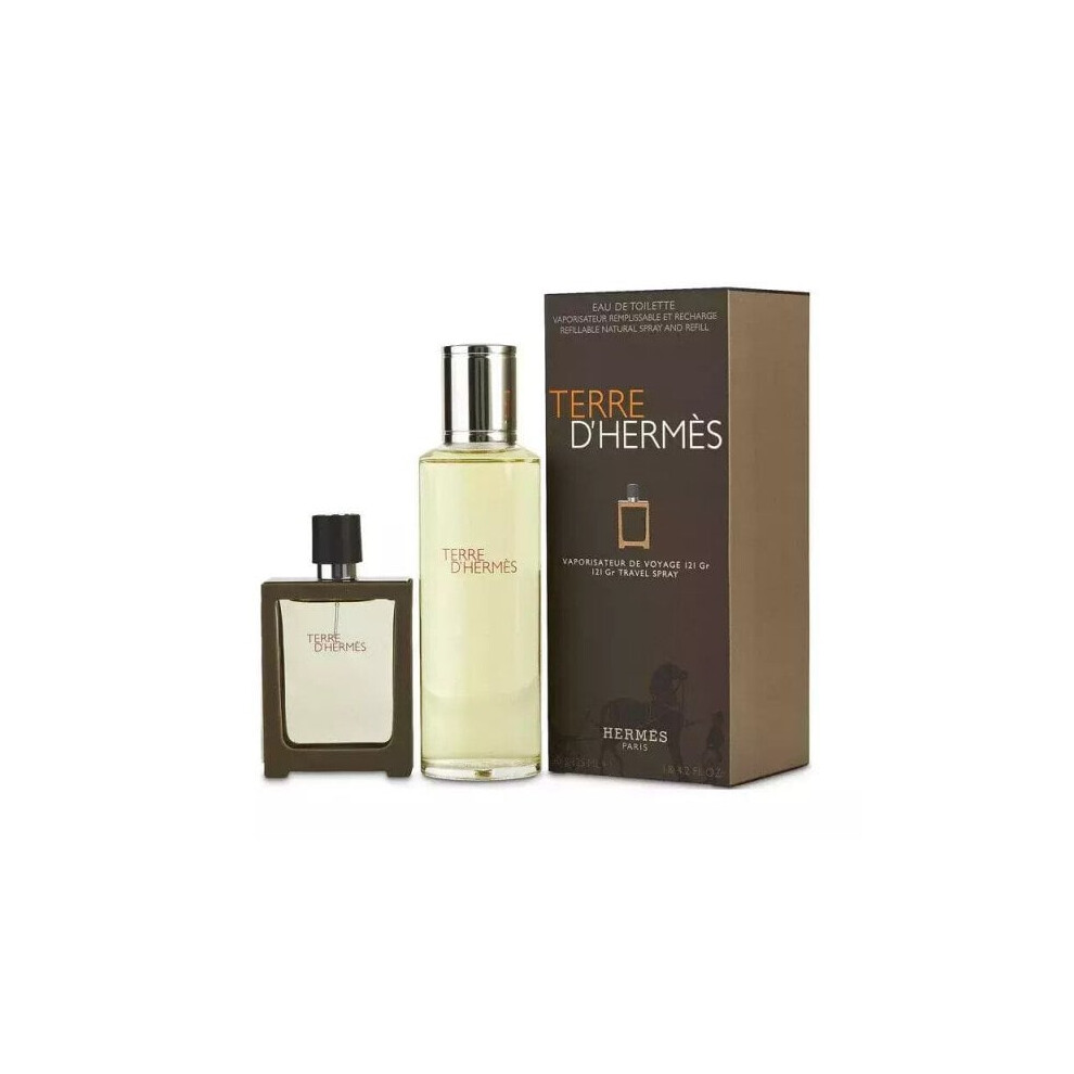 Hermes Terre D'Hermes 30ml EDT Spray + 125ml Refill