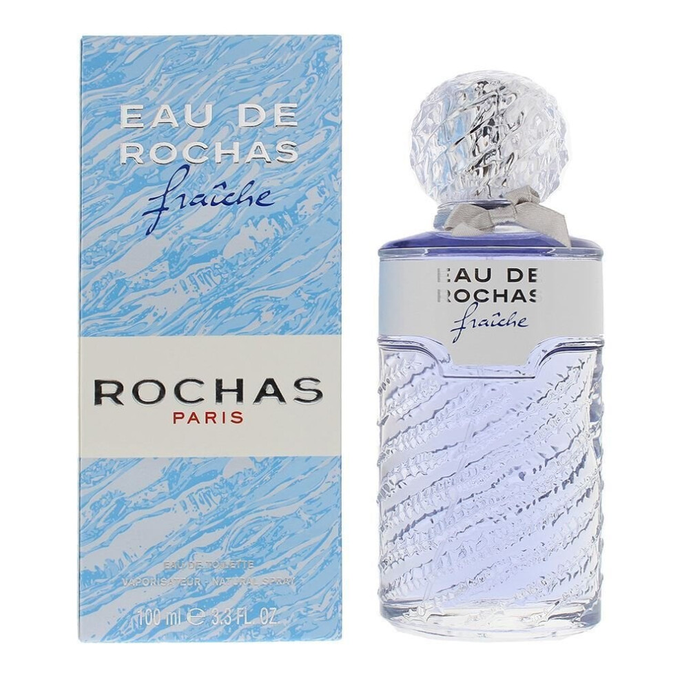 Rochas Womens Eau De Fraîche Eau de Toilette 100ml - White - One Size - Image 4