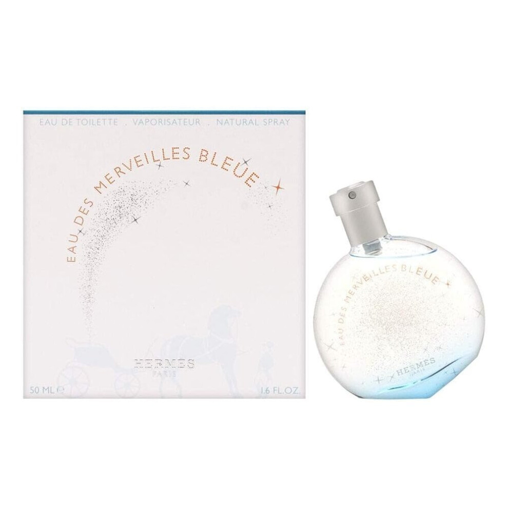 Hermes Eau Des Merveilles Bleue 50ml EDT Spray