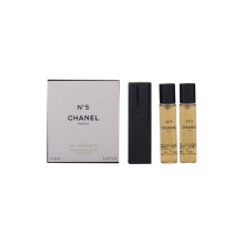CHANEL Nº5 Eau de Toilette Twist &amp; Spray 3 x 20 ml – Élégance intemporelle en format nomade