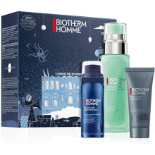 Biotherm Homme Aquapower Gift Set 75ml Aquapower Advanced Gel + 4ml Basic Line Cleanser + 50ml Foam Shaver