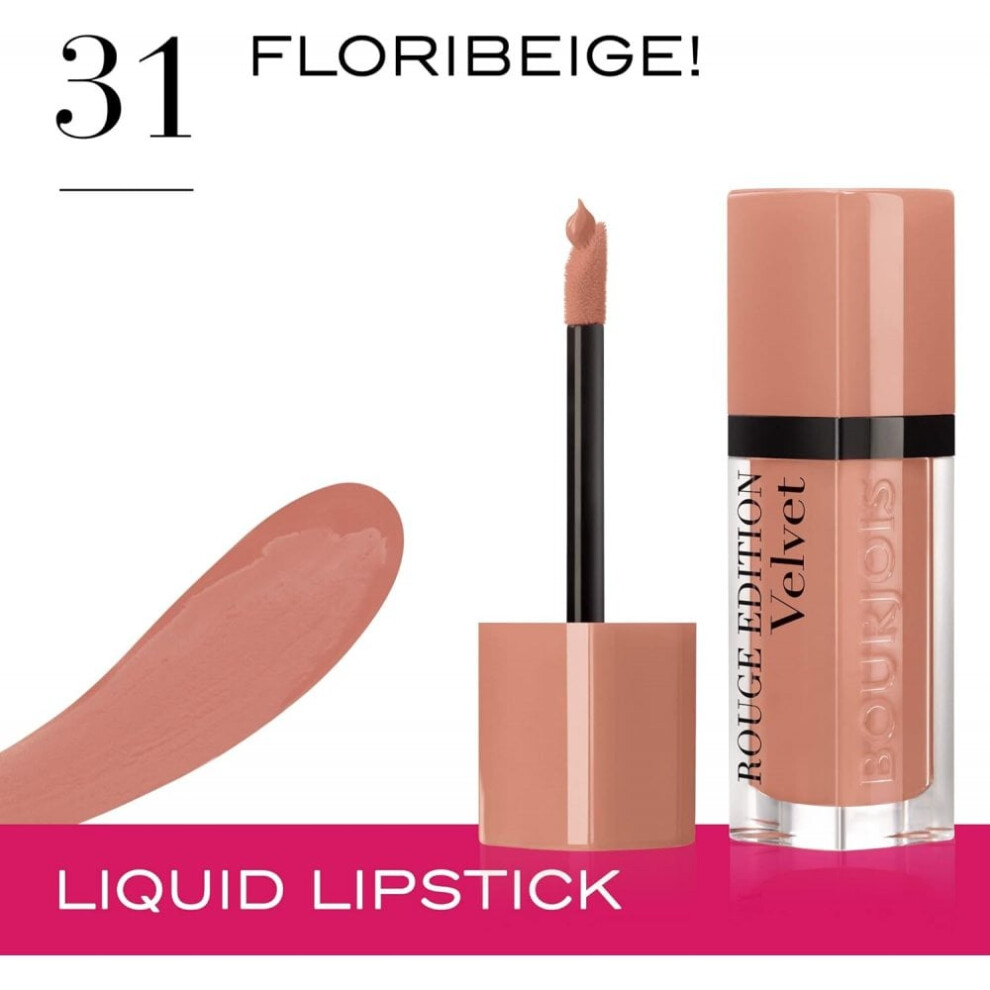 Bourjois Rouge Edition Velvet Matte Lipstick - 31 Floribeige