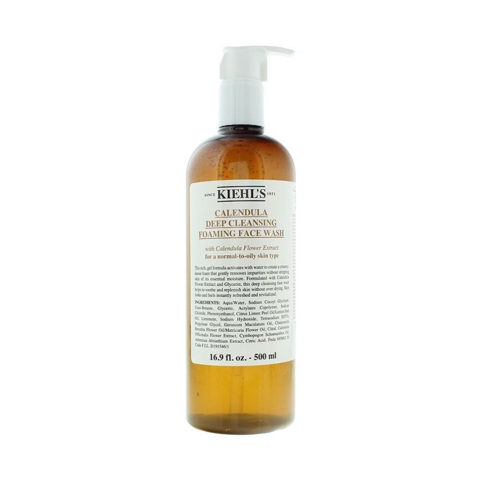 Kiehl'S Calendula Deep Foaming Cleanser 500ml