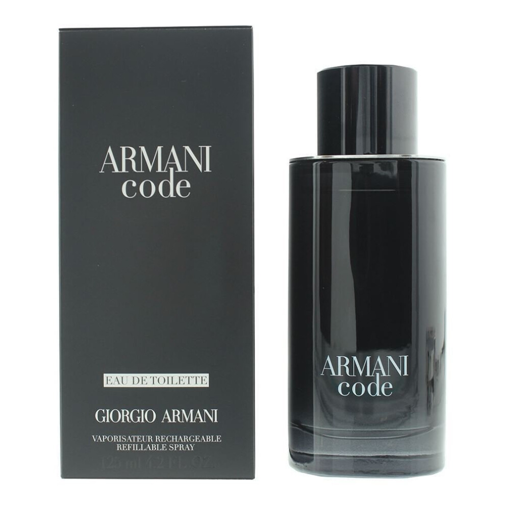 Giorgio Armani Code Pour Homme 125ml EDT Refillable Spray