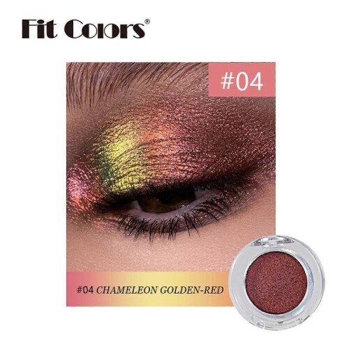 (D) Optical Color Changing Longan Shadow Powder, Metal Texture Polarized Glitter Eye Shadow Sequins