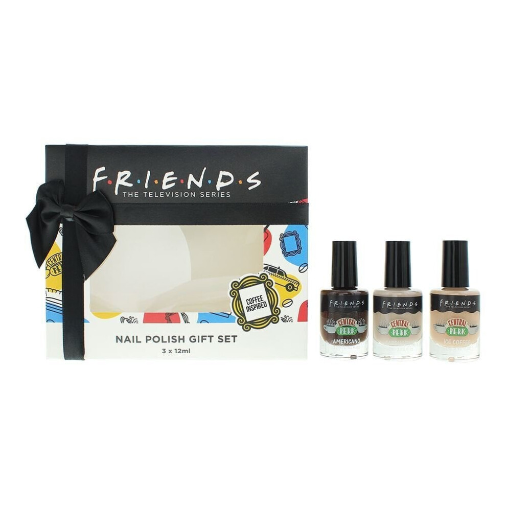 Warner Bros. Friends Nail Polish Trio 3 X 12ml