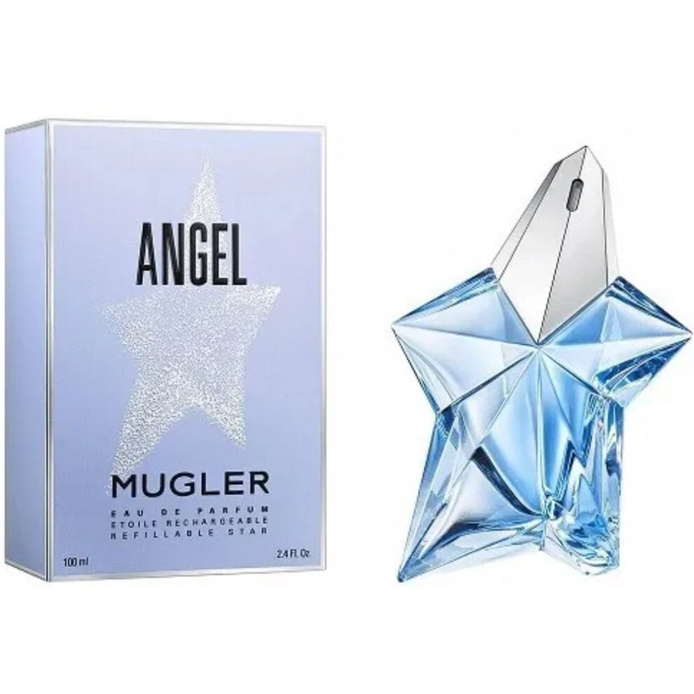 Mugler Angel Eau De Parfum Natural Spray Hervulbaar Standing Star - 100 Ml-image