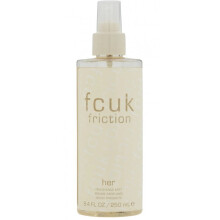 FCUK Friction Body Mist 250ml - Light, Hydrating, Long-Lasting Everyday Fragrance with Fresh Floral-Wood Notes