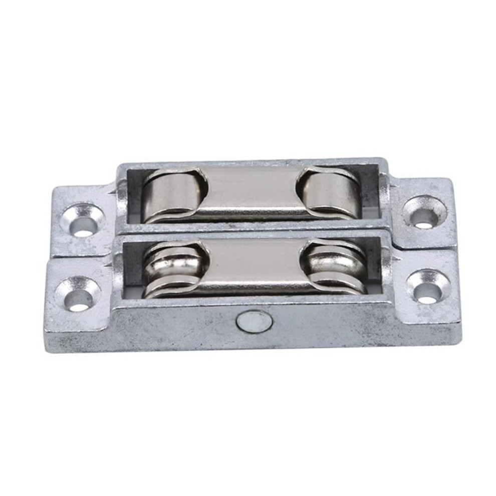 (B) Window Pulley Slot/Flat Wheel 88 Tyle Sliding Door Casement Pulley  Zinc Alloy Anti Rust Sliding Window Roller Double Wheel
