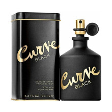 Curve Black For Men Cologne Spray with Casual Day or Night Scent 4.2 oz