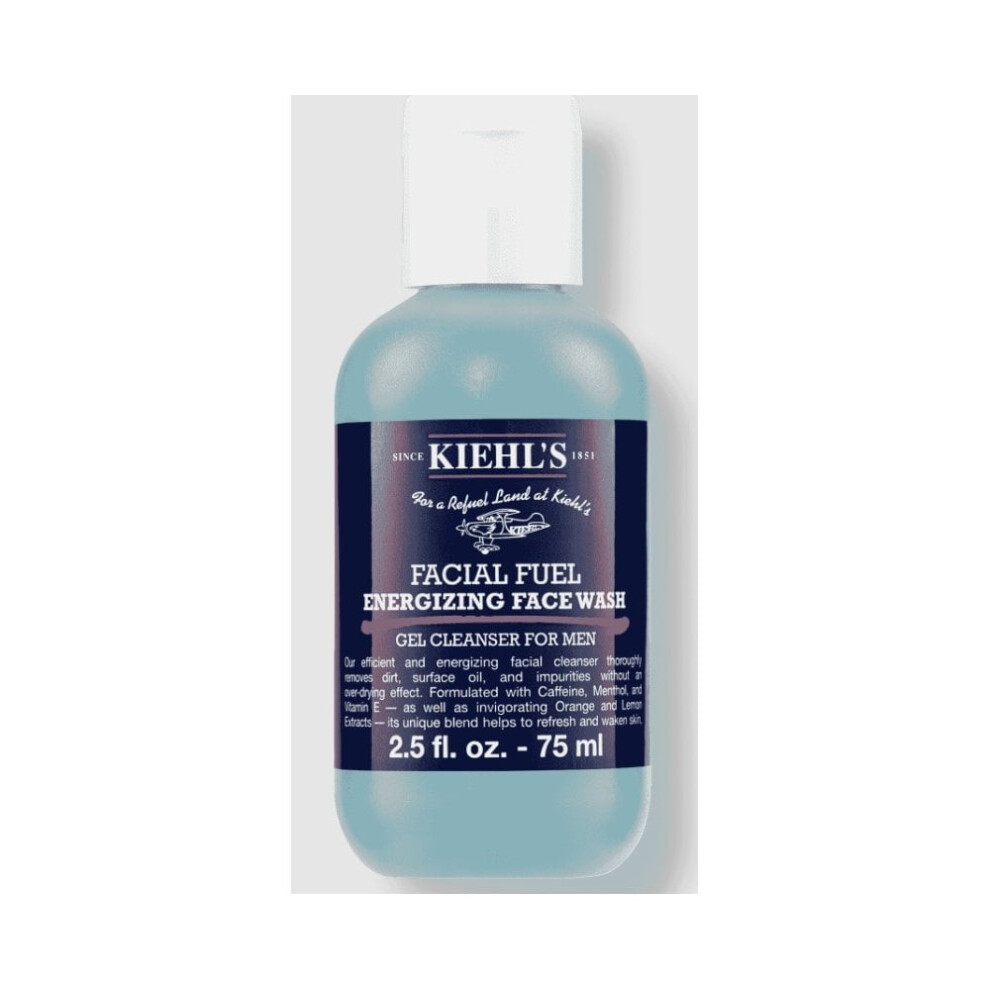 Kiehl's Facial Fuel Energizing Face Wash For Men 75ml