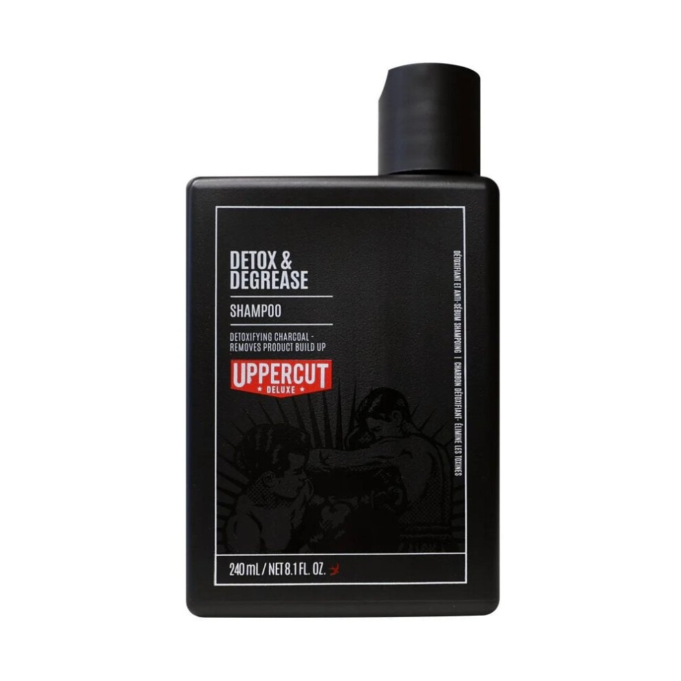 Uppercut Deluxe Detox And Degrease Shampoo 240Ml