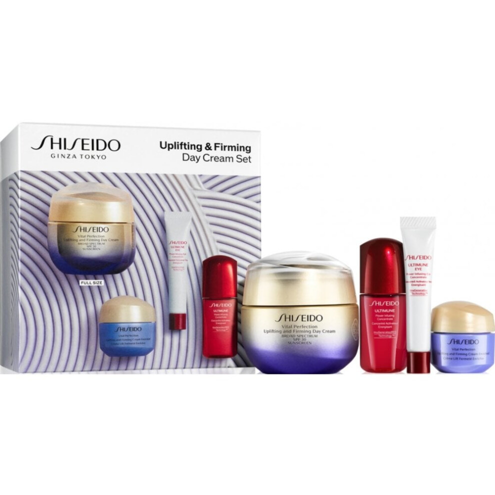 Shiseido Vital Perfection Gift Set Cream 50ml + Overnight Firming Treatment 15ml + Power Infusing Concentrate 10ml + Eye Cream 3ml