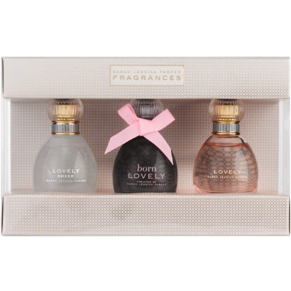 Sarah Jessica Parker Lovely Gift Set Lovely 10ml EDP + Born Lovely 10ml EDP + Lovely Sheer 10ml EDP