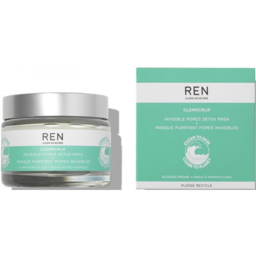 Ren Clearcalm Invisible Pores Detox Mask 50ml