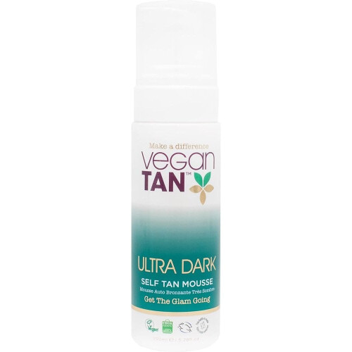 Vegan Tan Ultra Dark Self Tan Mousse 150ml