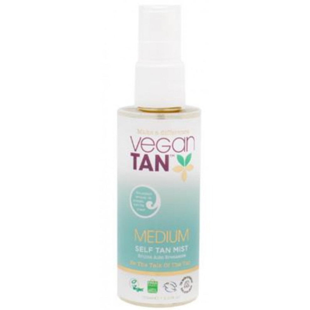 Vegan Tan Medium Self Tan Mist 100Ml