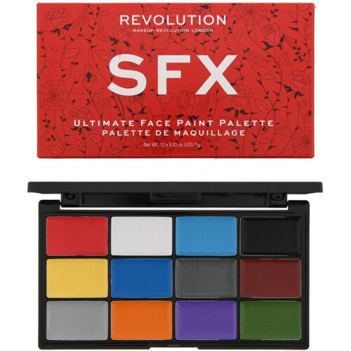 Revolution Sfx Face Paint Palette 12 X 1G