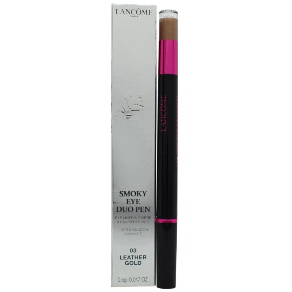 Lancome Smoky Eye Due Pen Liner & Shadow Twin Set 0.5G - 03 Leather Gold