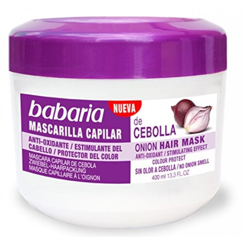 Babaria Cebolla Mascarilla Capilar Cebolla 400 ml