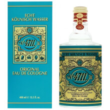 Muelhens 4711 EDC Splash 400 ml - Klassisk unisex Eau de Cologne med citrusnoter, blommiga och örtiga noter för daglig uppfriskning