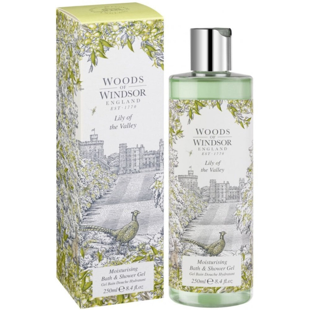 Woods of Windsor Moisturising Bath & Shower Gel Lily of the Valley 250ml - Image 10