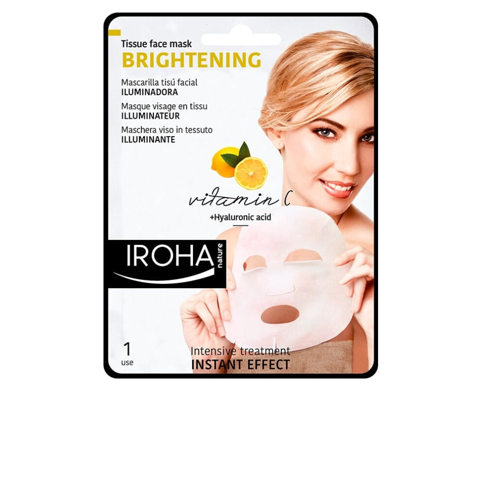 Iroha Nature Brightening Tissue Face Mask - Vitamin C 1 Unit
