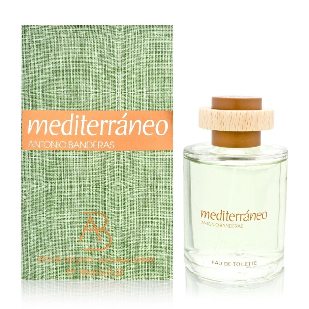 New Antonio Banderas Mediterraneo 100Ml Edt Spray