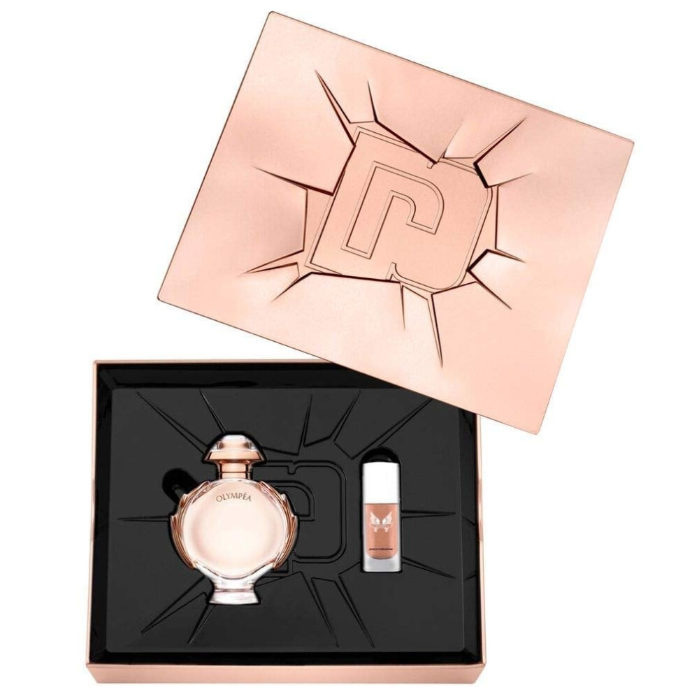 Paco Rabanne Olympea Gift Set 50ml EDP Spray + 9ml Nail Polish