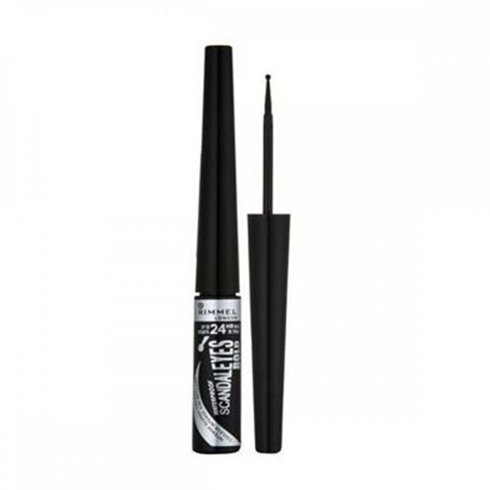 Rimmel Scandaleyes Bold Liquid Eyeliner Waterproof - Black