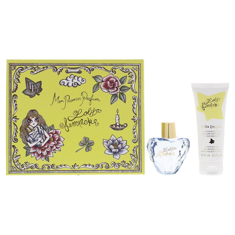 Lolita Lempicka Mon Premier Gift Set 50Ml Edp Spray + 75Ml Body Lotion