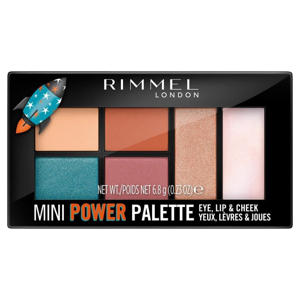 Rimmel Eye Lip Cheek Mini Power Palette - 004 Pioneer