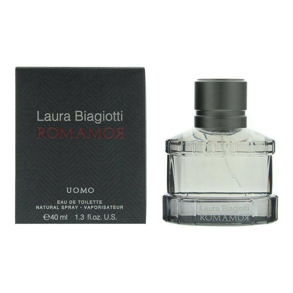Laura Biagiotti Amber Romamor Uomo 40Ml Edt Spray