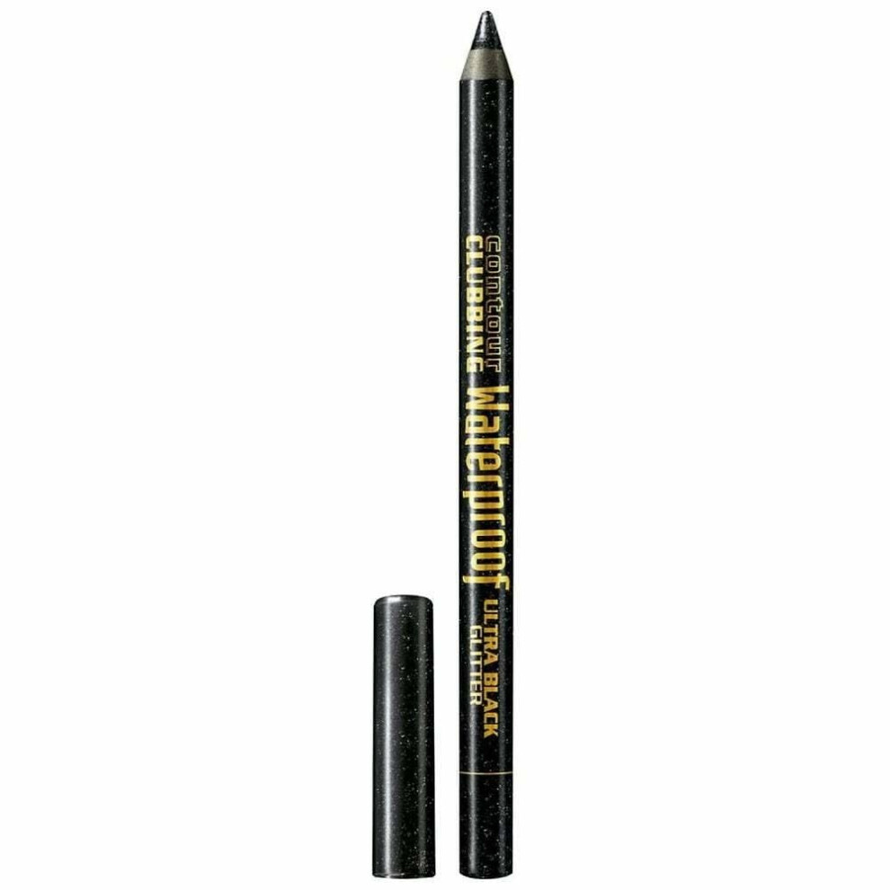 Bourjois Contour Clubbing Waterproof Black - 55 Ultra Black Glitter