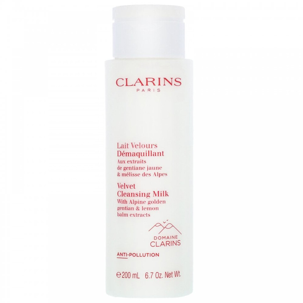 Clarins Velvet Cleansing Milk 200Ml