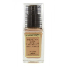 Max Factor, Healthy Skin Harmony, Liquid Foundation, 80, Bronze, SPF 20, 30 ml