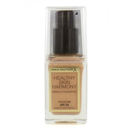 Max Factor Max Factor, Healthy Skin Harmony, Liquid Foundation, 80, Bronze, SPF 20, 30 ml