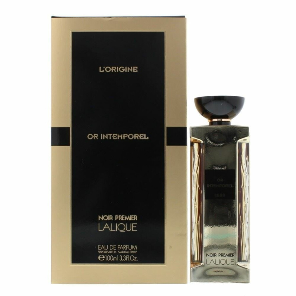 Lalique Or Intemporelle 100ml EDP Spray Noir Premier Collection