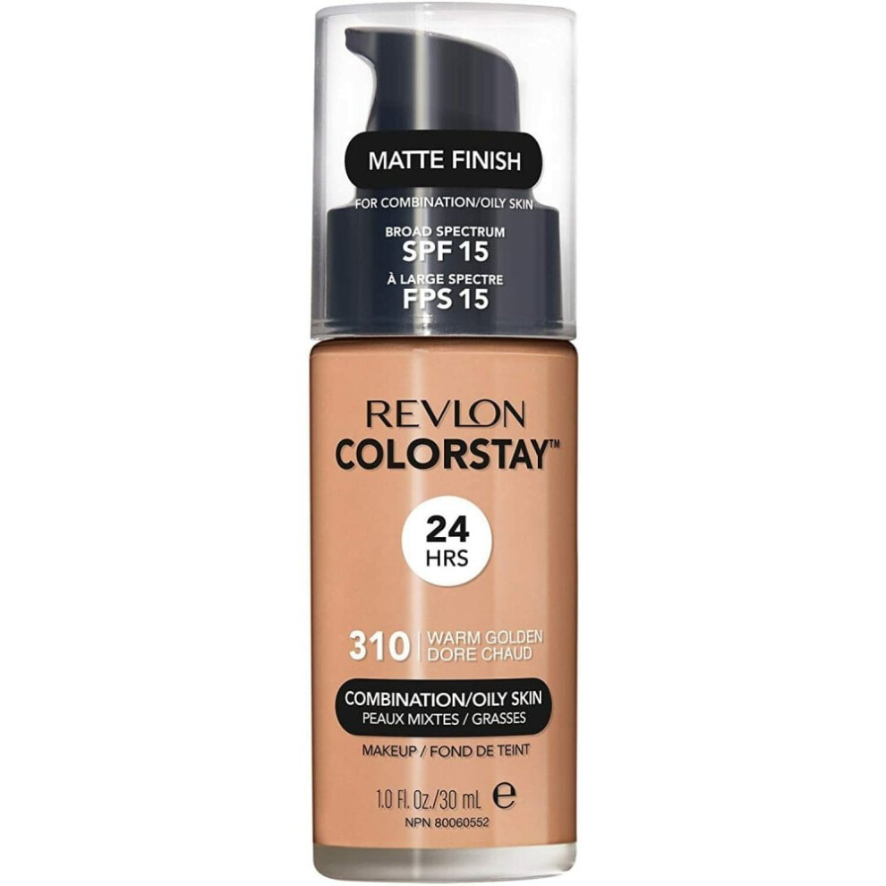 Revlon Colorstay Foundation For Combination/Oily - 310 Warm Golden