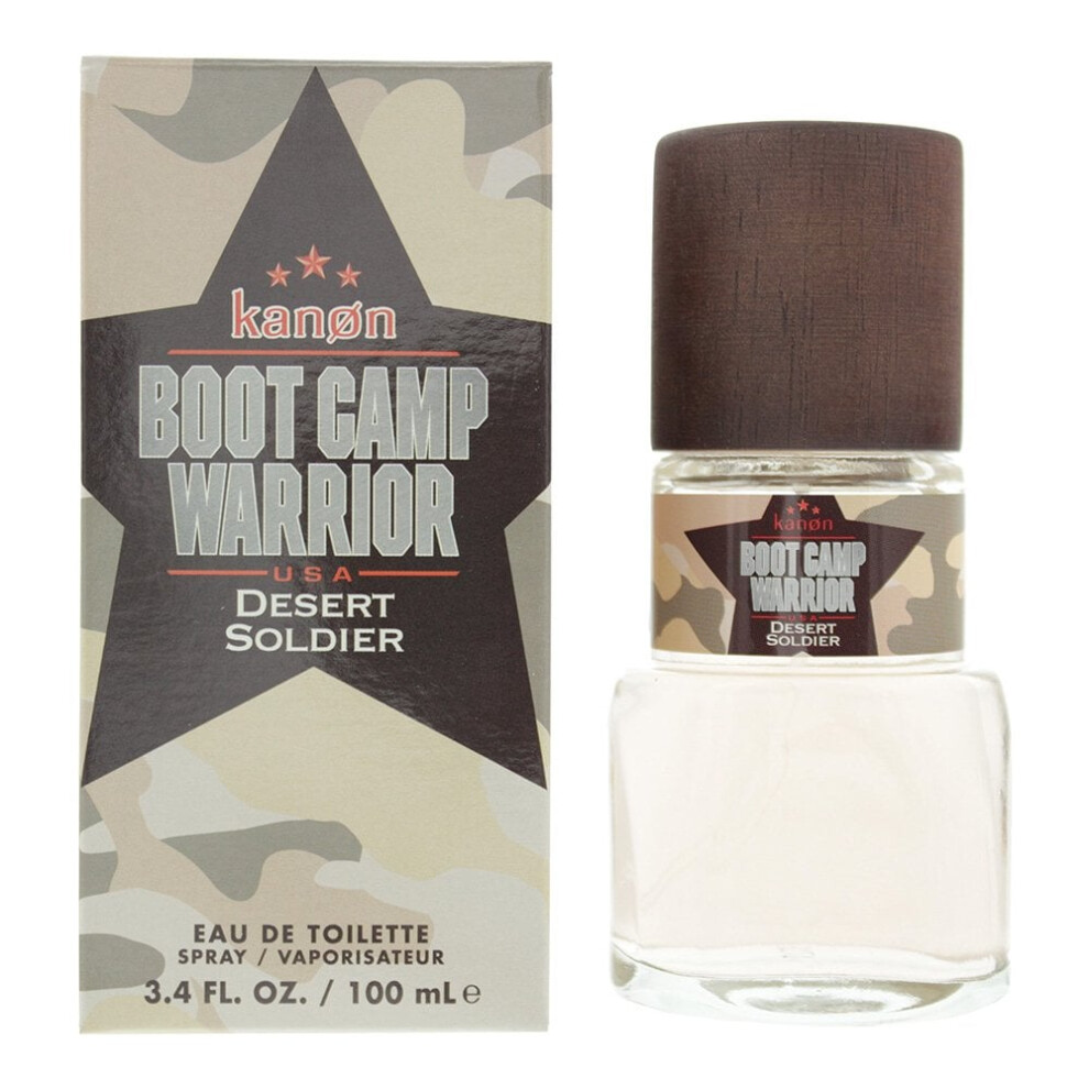 Kanon Desert Soldier Boot Camp Warrior 100Ml Edt Spray