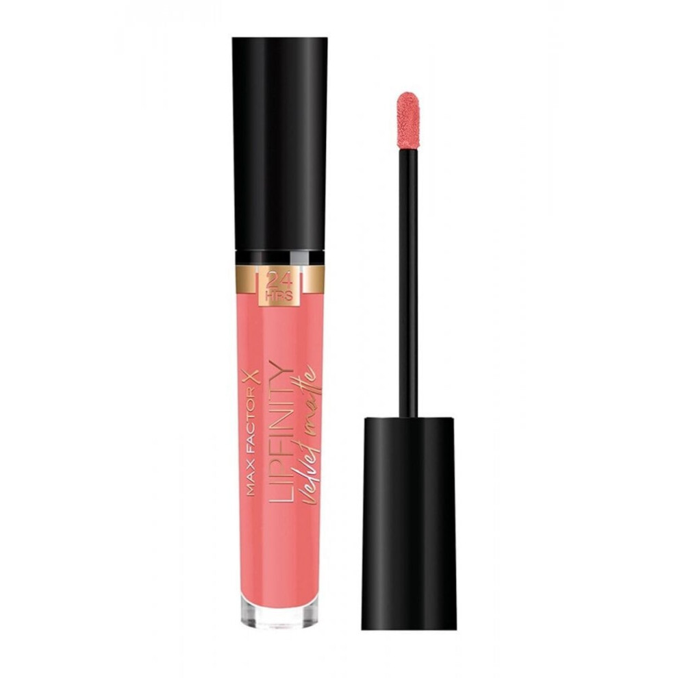 Max Factor Lipfinity Velvet Matte Lip Gloss - 030 Cool Coral-image-OPC-P5MYVB6-NEW