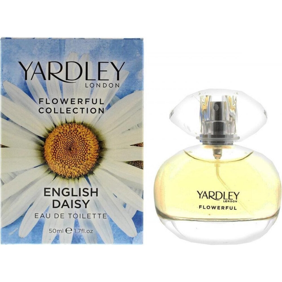 Yardley Green/White Flowerful Collection English Daisy 50Ml Edt Spray