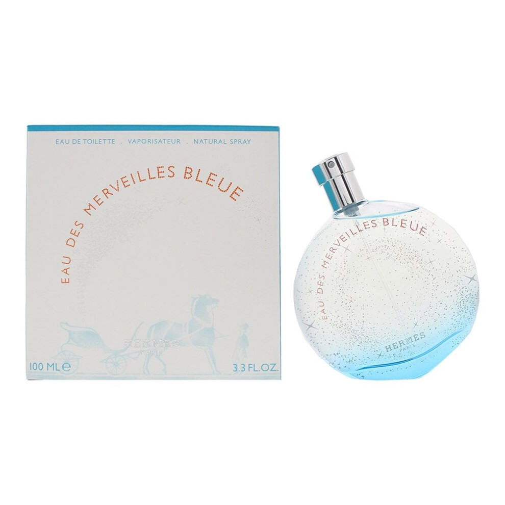 Hermes Eau Des Merveilles Bleue 100ml EDT Spray