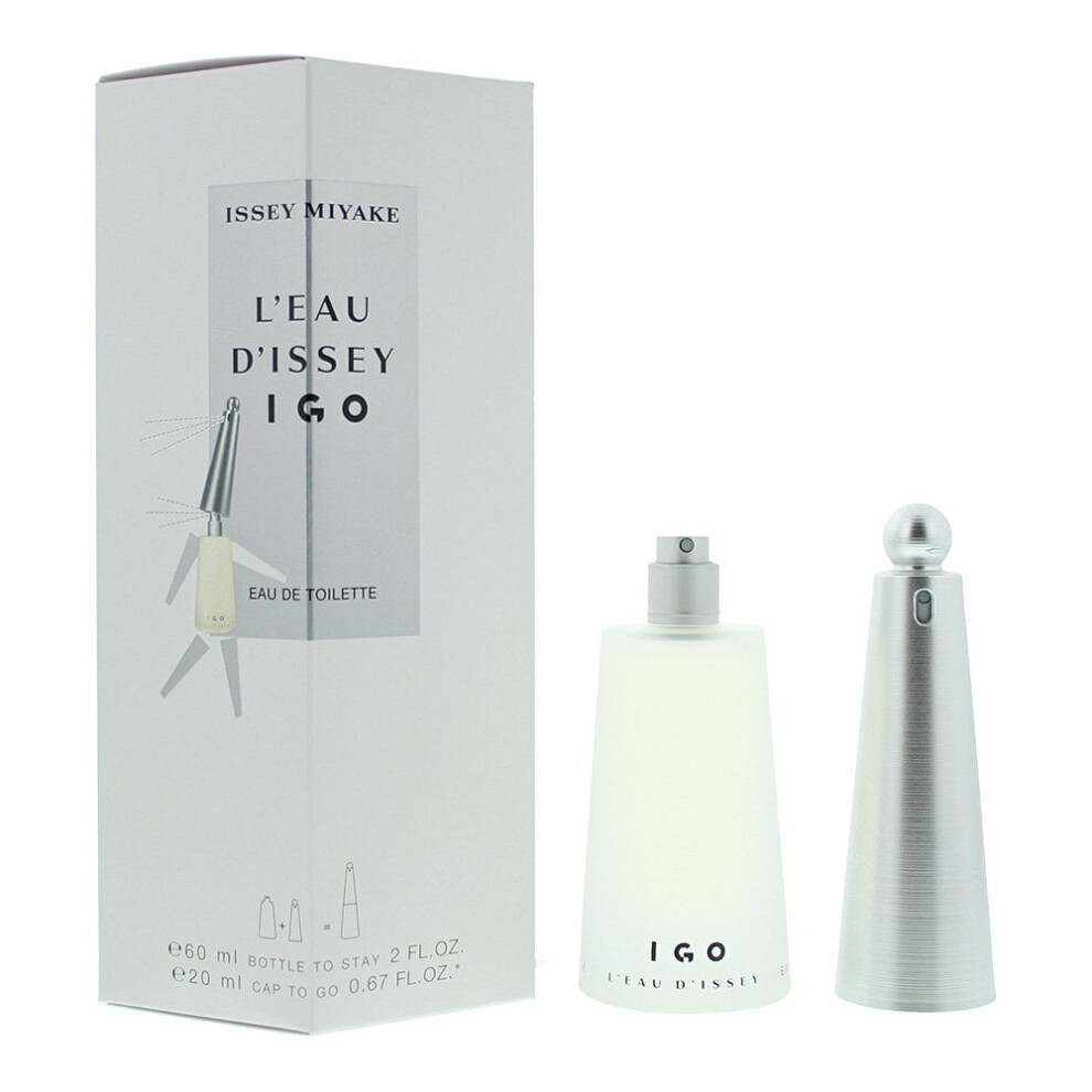 Issey Miyake Leau Dissey Igo 60Ml Bottle + 20Ml Cap To Go Edt Spray