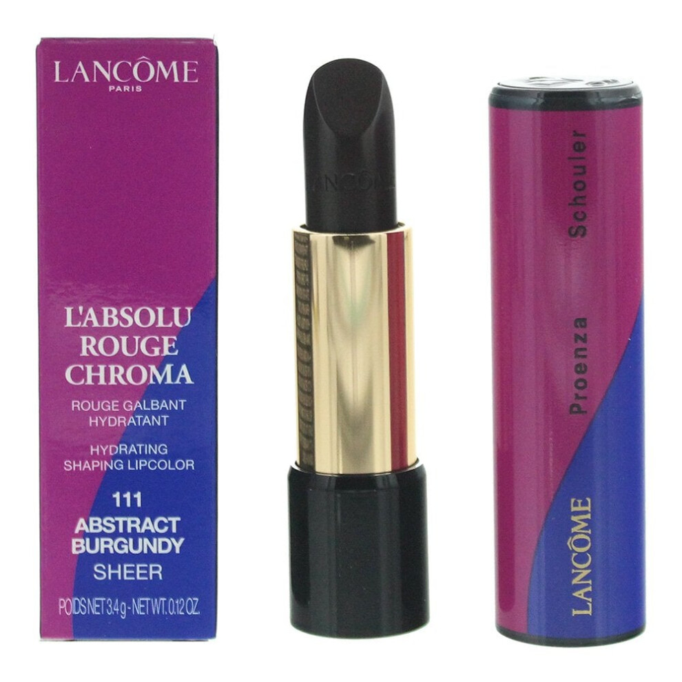Lancome Labsolu Rouge Chroma Sheer Lipstick 3.4G - 111 Abstract Burgundy