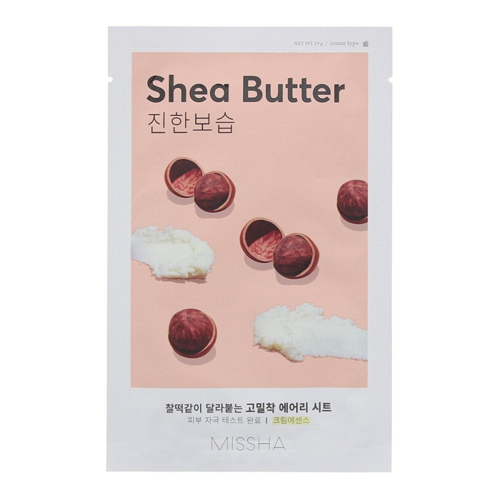 Missha Cream Airy Fit Shea Butter Sheet Mask 19G